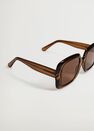 Mango - green Clear frame sunglasses, Women Mango - green Clear frame sunglasses, Women