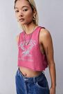 Urban Outfitters - Red UO Rivers Tank Top Urban Outfitters - Red UO Rivers Tank Top