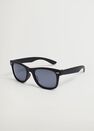 Mango - Black Squared Frame Sunglasses, Kids Boy Mango - Black Squared Frame Sunglasses, Kids Boy