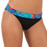 OLAIAN - Large NAO MAHE GR fold-down high waisted swimsuit bottom briefs, Turquoise OLAIAN - Large NAO MAHE GR fold-down high waisted swimsuit bottom briefs, Turquoise