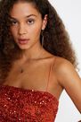 Urban Outfitters - Red Motel Cecile Sequin Mini Dress Urban Outfitters - Red Motel Cecile Sequin Mini Dress