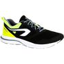 KALENJI - EU 45 RUN ACTIVE MEN'S RUNNING SHOES, Black KALENJI - EU 45 RUN ACTIVE MEN'S RUNNING SHOES, Black