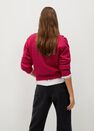 Mango - Bright Pink Pleated Knit Sweater Mango - Bright Pink Pleated Knit Sweater