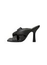 Mango - Black Knot Heel Sandals Mango - Black Knot Heel Sandals