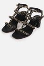 Missguided - Black Chain Chunky Gladiator Sandals Missguided - Black Chain Chunky Gladiator Sandals