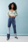 Urban Outfitters - Lt Green UO Long Sleeve Ditsy Floral Sweetheart Top Urban Outfitters - Lt Green UO Long Sleeve Ditsy Floral Sweetheart Top