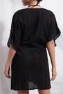 Calzedonia - Black Lama Kaftan, Women - One-Size Calzedonia - Black Lama Kaftan, Women - One-Size