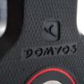 DOMYOS - 10 Kg Rubber Weight Disc With Handles 28 Mm - Black DOMYOS - 10 Kg Rubber Weight Disc With Handles 28 Mm - Black