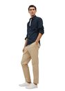 Mango - navy Slim fit structured cotton shirt Mango - navy Slim fit structured cotton shirt