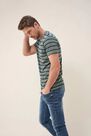 Salsa Jeans - Blue Blue striped t-shirt Salsa Jeans - Blue Blue striped t-shirt