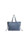 Mango - lt-pastel blue Leather shopper bag Mango - lt-pastel blue Leather shopper bag