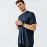 KALENJI - Large KALENJI DRY+ FEEL MEN'S LOOSE-FITTING BREATHABLE RUNNING T-SHIRT, Abyss Grey KALENJI - Large KALENJI DRY+ FEEL MEN'S LOOSE-FITTING BREATHABLE RUNNING T-SHIRT, Abyss Grey