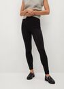 Mango - Black Decorative Seam Leggings Mango - Black Decorative Seam Leggings