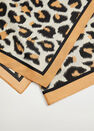 Mango - Lt pastel brown Animal print scarf Mango - Lt pastel brown Animal print scarf
