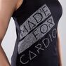 DOMYOS - S/M Energy Women's Printed Cardio Fitness Tank Top - Asphalt Blue DOMYOS - S/M Energy Women's Printed Cardio Fitness Tank Top - Asphalt Blue