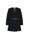 Mango - black Belt wrap dress Mango - black Belt wrap dress