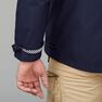 FORCLAZ - Extra Large Men's Travel Trekking 3in1 Jacket TRAVEL 100, Asphalt Blue FORCLAZ - Extra Large Men's Travel Trekking 3in1 Jacket TRAVEL 100, Asphalt Blue