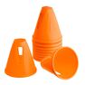 OXELO - Inline Skating Slalom Cones 10-Pack - Orange, Unique Size OXELO - Inline Skating Slalom Cones 10-Pack - Orange, Unique Size