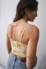 Urban Outfitters - Ivory UO Ariya Ruched Cami, Women Urban Outfitters - Ivory UO Ariya Ruched Cami, Women