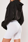 Missguided - White Cycling Shorts Missguided - White Cycling Shorts