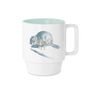 DESIGNWORKS INK - Designworks Stackable Ceramic Mugs Dam It DESIGNWORKS INK - Designworks Stackable Ceramic Mugs Dam It