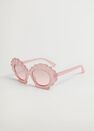 Mango - Lt-Pastel Pink Sunglasses With Shell-Frame, Kids Girl Mango - Lt-Pastel Pink Sunglasses With Shell-Frame, Kids Girl