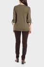 Punt Roma - Khaki printed t-shirt Punt Roma - Khaki printed t-shirt