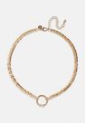 Missguided - Gold Gold Look Open Ring Chain Necklace Missguided - Gold Gold Look Open Ring Chain Necklace