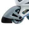 OXELO - EU 32-35 Fit 3 Kids' Fitness Skates, Fluo Blood Orange OXELO - EU 32-35 Fit 3 Kids' Fitness Skates, Fluo Blood Orange