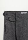 Mango - Lt pastel grey Pleat detail trousers Mango - Lt pastel grey Pleat detail trousers