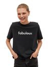 Mango - charcoal Message organic cotton t-shirt Mango - charcoal Message organic cotton t-shirt
