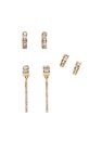 Mango - Gold Mixed earring set Mango - Gold Mixed earring set