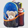QUECHUA - Unique Size Kidsأ¢â‚¬â„¢ Hiking Backpack MH100 5 Litres, Navy Blue QUECHUA - Unique Size Kidsأ¢â‚¬â„¢ Hiking Backpack MH100 5 Litres, Navy Blue