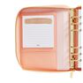 KIKKI.K - kikki.K Leather Personal Zip Planner Medium Luxury Coral KIKKI.K - kikki.K Leather Personal Zip Planner Medium Luxury Coral