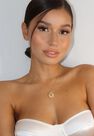 Missguided - Gold Look Butterfly Coin Pendant Necklace, Women Missguided - Gold Look Butterfly Coin Pendant Necklace, Women