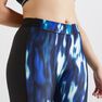 DOMYOS - W30 L31 120 Women's Fitness Cardio Training Leggings, Green DOMYOS - W30 L31 120 Women's Fitness Cardio Training Leggings, Green