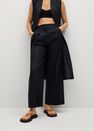 Mango - black 100% linen trousers Mango - black 100% linen trousers