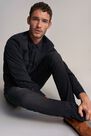 Salsa Jeans - Black Slim fit denim shirt Salsa Jeans - Black Slim fit denim shirt