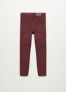 Mango - dark red Slim-fit cotton trousers Mango - dark red Slim-fit cotton trousers