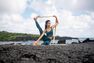 KIMJALY - Organic Cotton Yoga Strap - Iced Coffee KIMJALY - Organic Cotton Yoga Strap - Iced Coffee