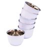 ROVATTI - Rovatti Pola Arabica Stainless Steel Cup White Set of 680ml ROVATTI - Rovatti Pola Arabica Stainless Steel Cup White Set of 680ml