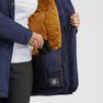QUECHUA - M Women's Hiking Warm Waterproof Parka Sh500 U-Warm - Asphalt Blue QUECHUA - M Women's Hiking Warm Waterproof Parka Sh500 U-Warm - Asphalt Blue