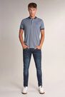 Salsa Jeans - Blue Regular fit polo shirt small collar Salsa Jeans - Blue Regular fit polo shirt small collar