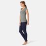 NYAMBA - XS Women's Slim T-Shirt 500 - Navy Blue NYAMBA - XS Women's Slim T-Shirt 500 - Navy Blue
