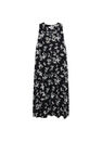 Mango - Black Flowy Printed Dress, Women Mango - Black Flowy Printed Dress, Women