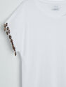 Reserved - Cream Blouse with Spectacular Sleeves, Women Reserved - Cream Blouse with Spectacular Sleeves, Women
