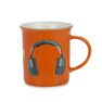 BALVI - Balvi Enjoy 312 ml Orange Ceramic Mug BALVI - Balvi Enjoy 312 ml Orange Ceramic Mug