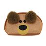 BLUEPRINT COLLECTIONS - Happy Zoo Brown Bear Dome Pencil Case BLUEPRINT COLLECTIONS - Happy Zoo Brown Bear Dome Pencil Case