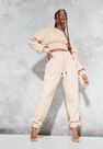 Missguided - Stone Sean John X Missguided Stone Quilted Oversized Joggers Missguided - Stone Sean John X Missguided Stone Quilted Oversized Joggers