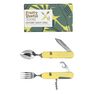 PRETTY USEFUL TOOLS - Sunrise Yellow Cutlery Multi-Tool PRETTY USEFUL TOOLS - Sunrise Yellow Cutlery Multi-Tool